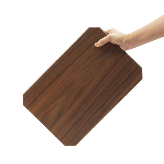 LARGE WOODEN CUTTING & CHARCUTERIE BOARD / Black Walnut · Single-Piece