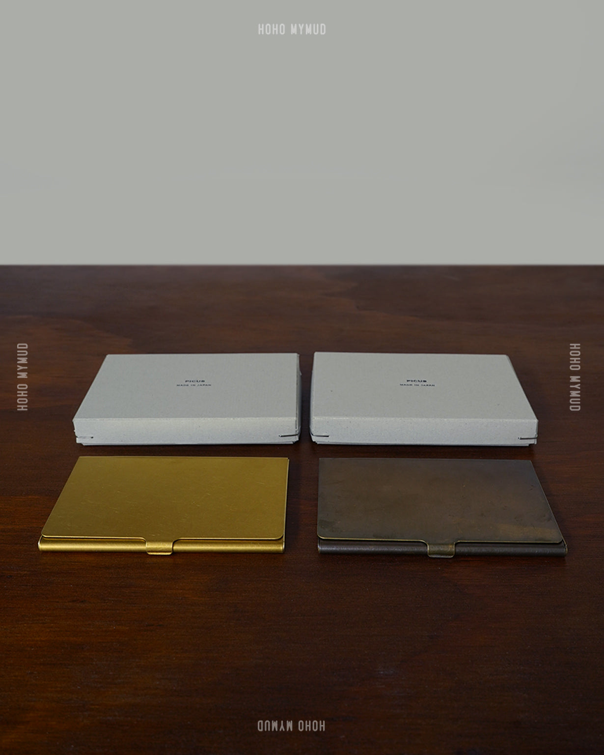Picus Brass Card Case 日本製黃銅名片 / 卡片夾