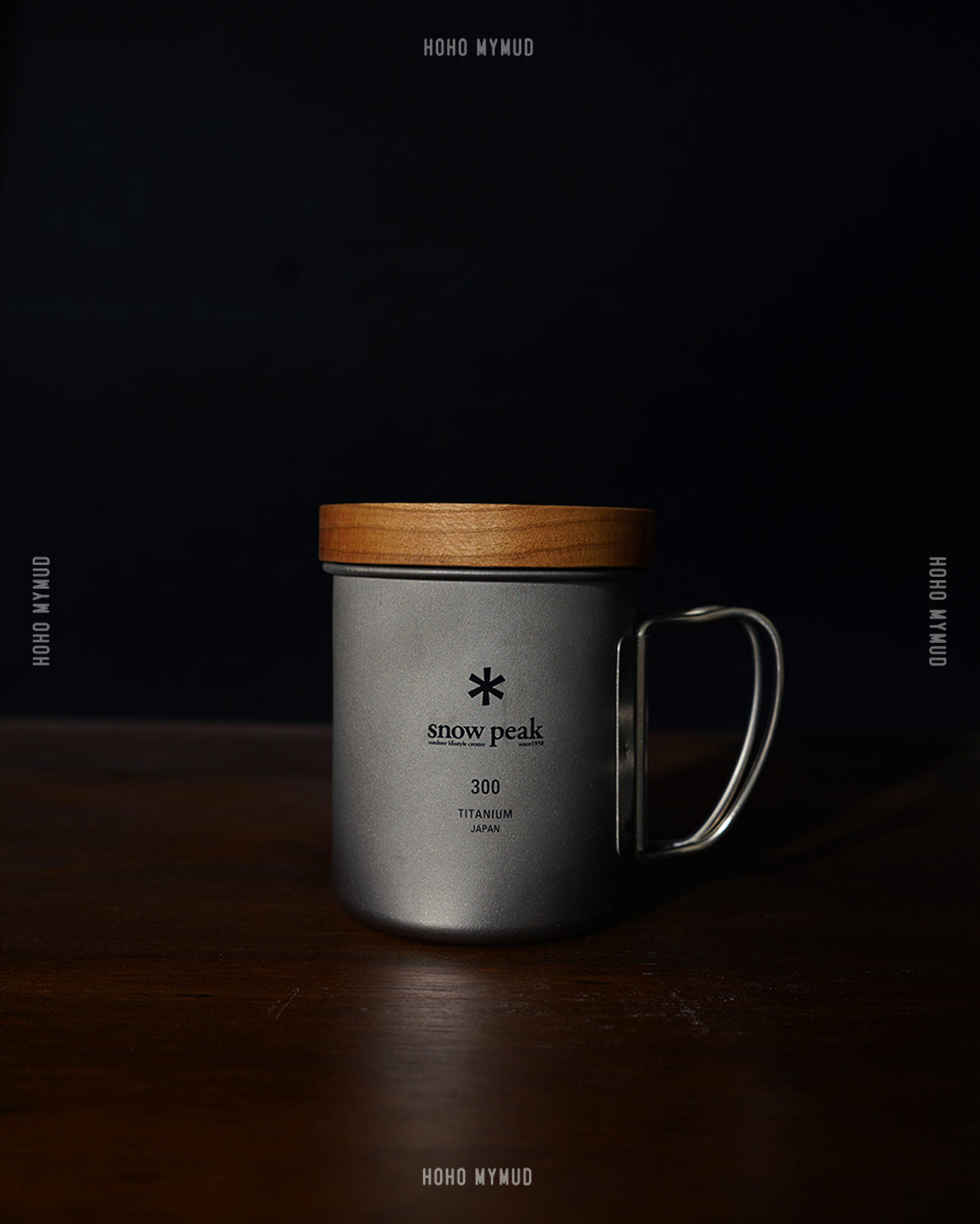Rough Paper 櫻桃木杯蓋 Cherry Wooden Lid for Snow Peak Cup / Mug
