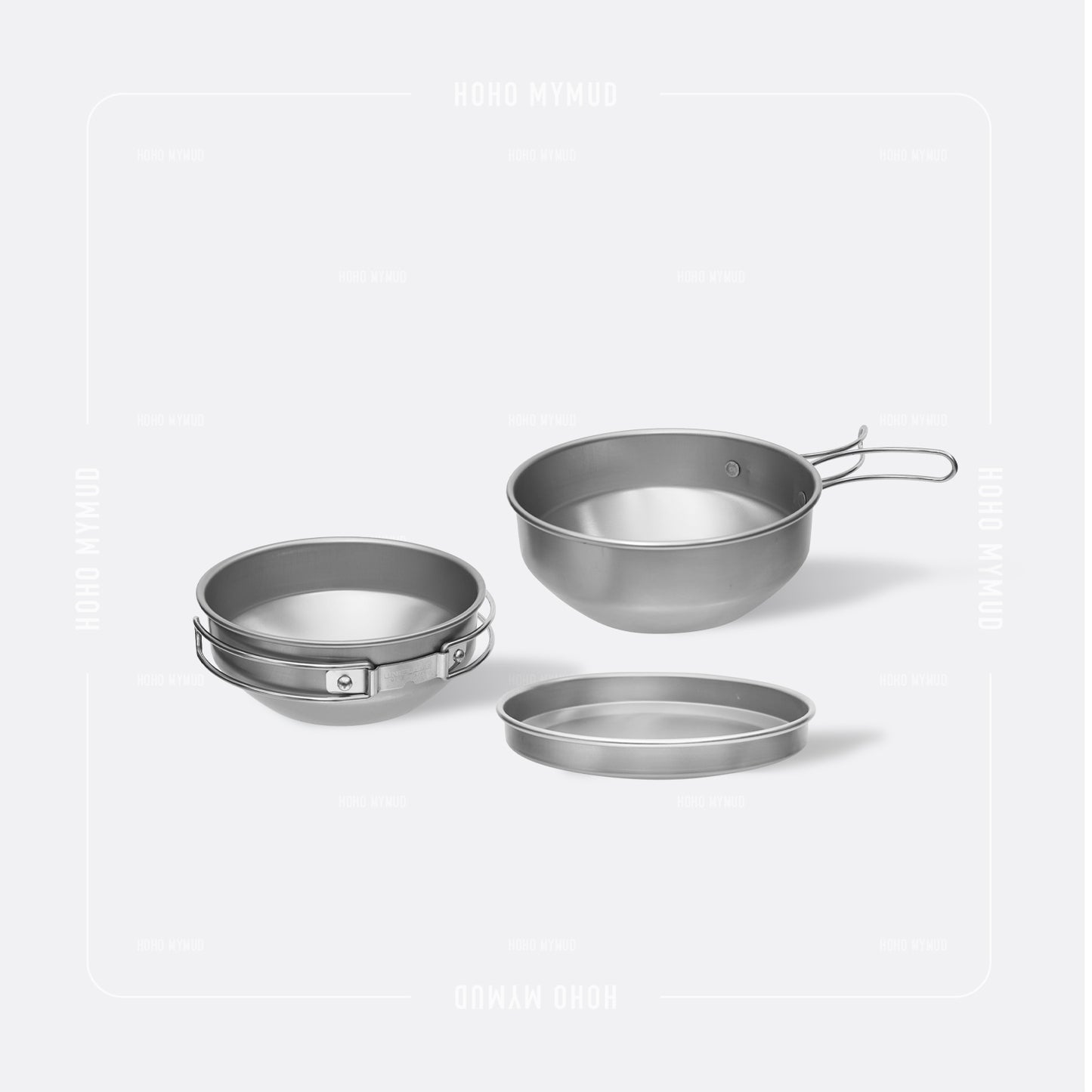 Uniflame Aluminium Dish 3 鋁製食器3件組