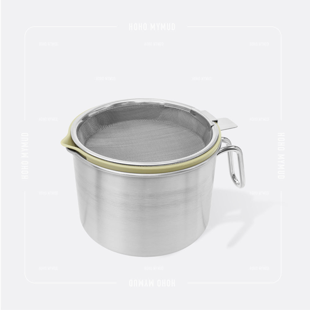 Arnest 可過濾 / 隔油渣不鏽鋼油壺 600ml