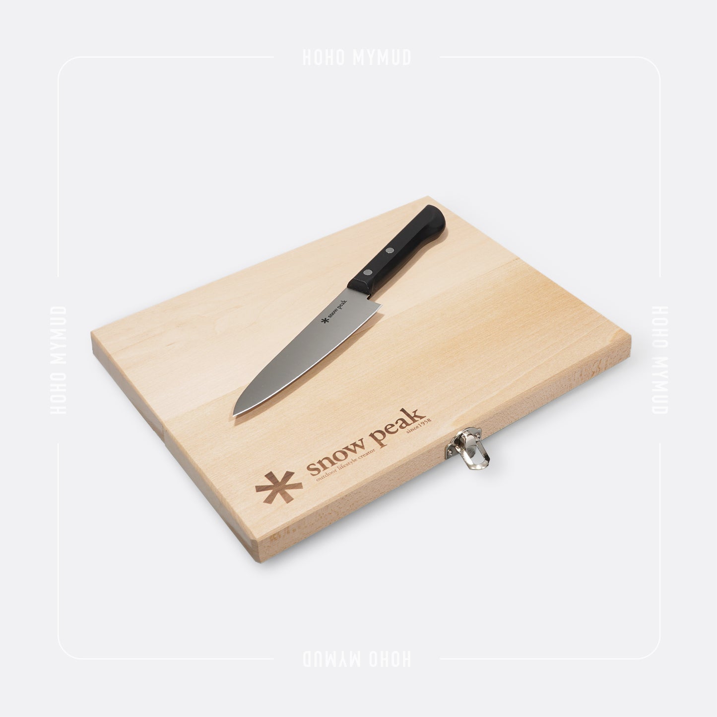 清貨優惠 Snow Peak Cutting board M size 砧板連刀具套裝