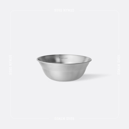 本月優惠 Snow Peak Tableware Bowl M 不鏽鋼湯碗(中)TW-030