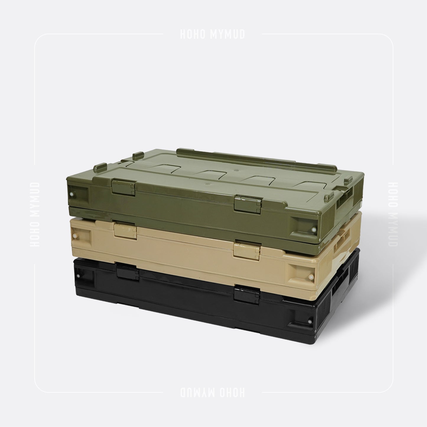 Industrial Portable Folding Storage Container 工業摺疊收納箱 50L