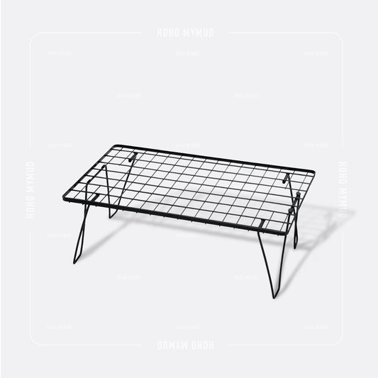 本月優惠 UNIFLAME Field Rack Black 摺疊置物架