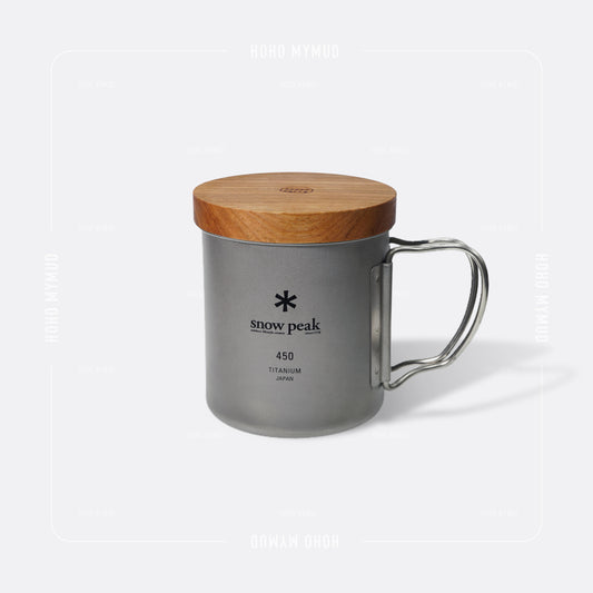 Rough Paper 櫻桃木杯蓋 Cherry Wooden Lid for Snow Peak Cup / Mug