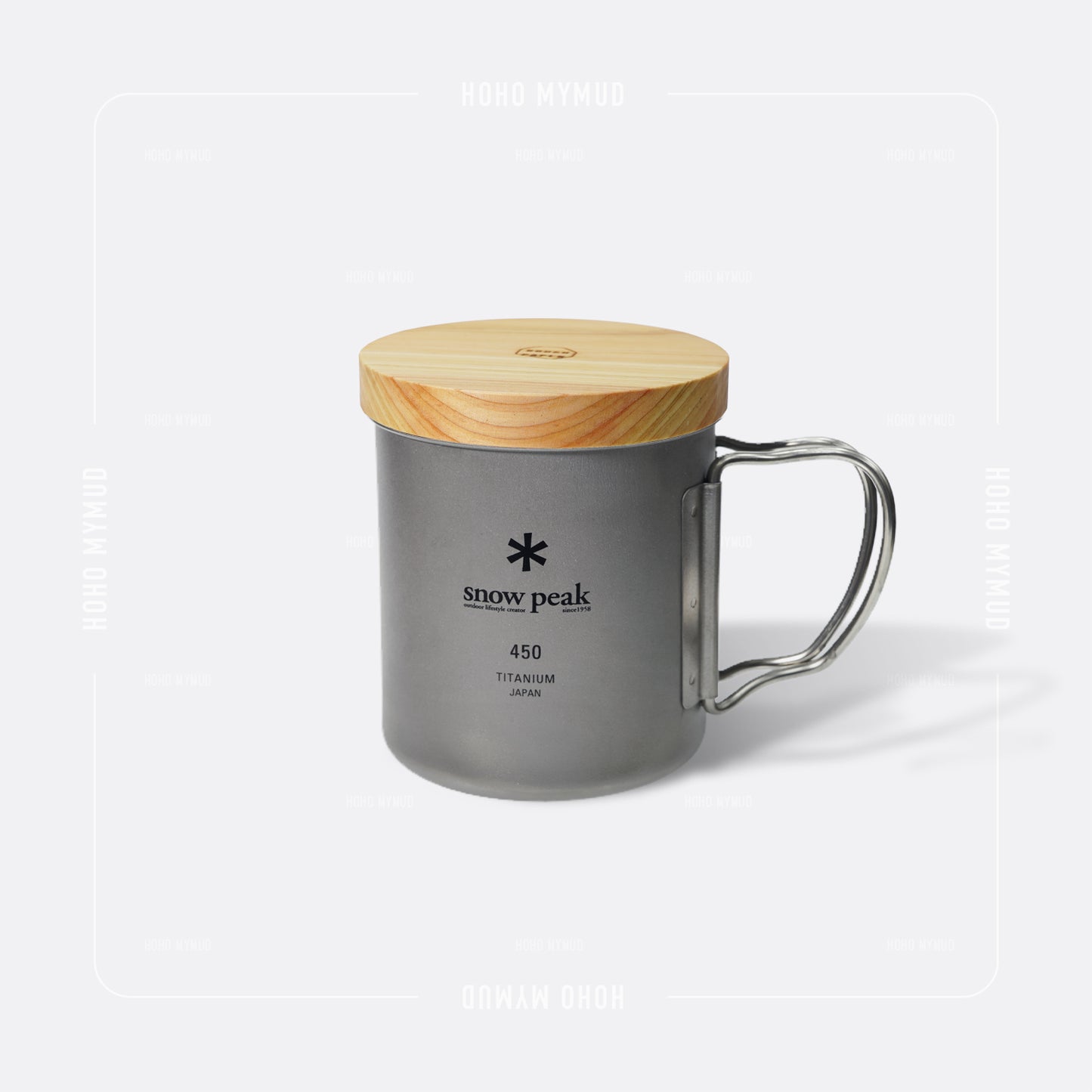 Rough Paper 日本檜木杯蓋 Hinoki Lid for Snow Peak Single Wall Cup