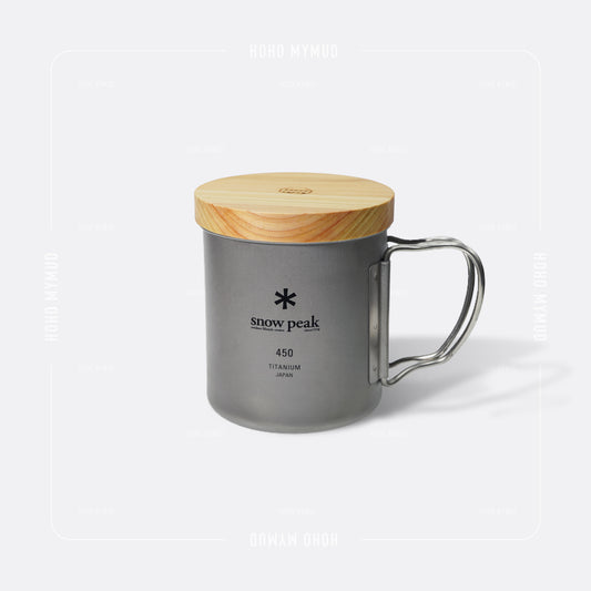 Rough Paper 日本檜木杯蓋 Hinoki Lid for Snow Peak Single Wall Cup