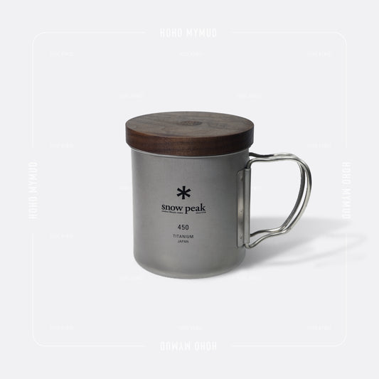 Rough Paper 黑胡桃木杯蓋 Black Walnut Wooden Lid for Snow Peak Cup / Mug