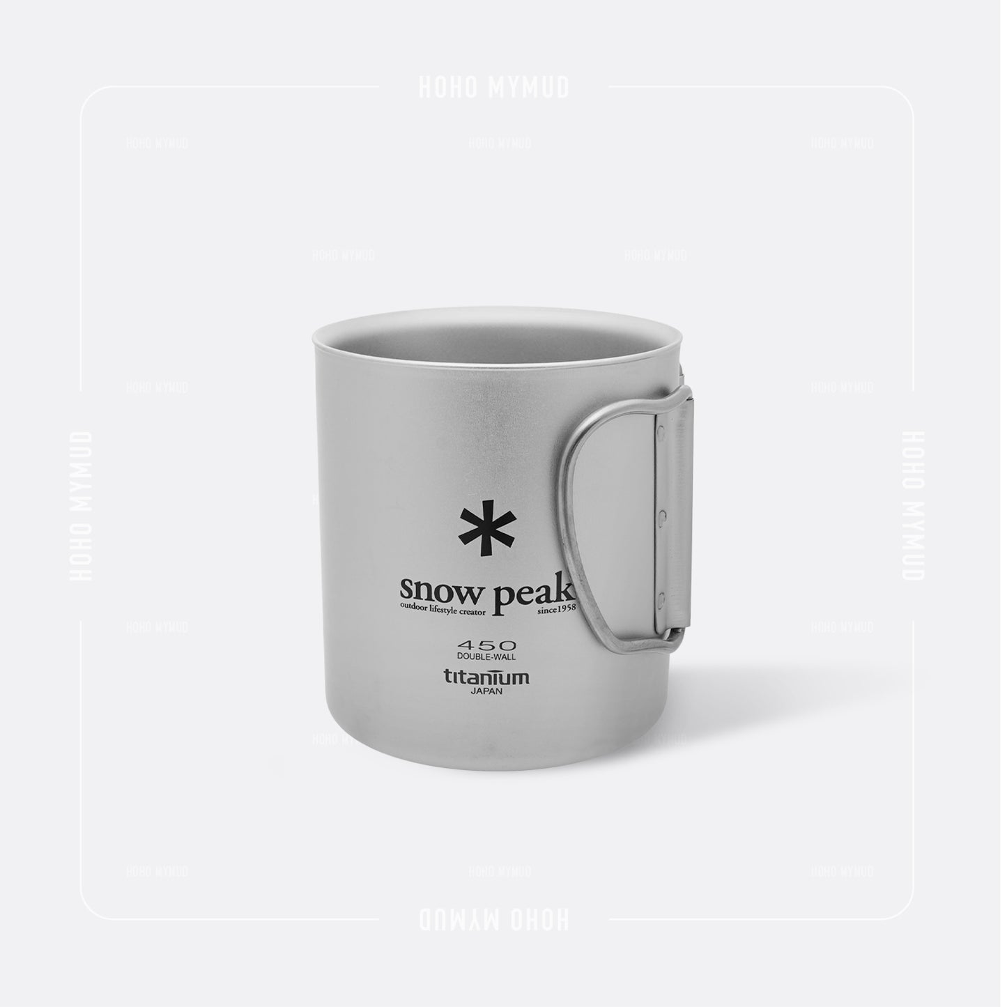 本月優惠 Snow Peak Ti-Double 450 Mug 雙層保溫鈦杯