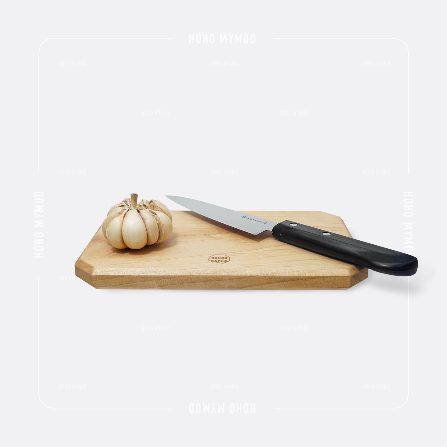 Rough Paper Wooden Cutting Board for Trangia Mess Tin 209 加拿大白楓木製便攜砧板
