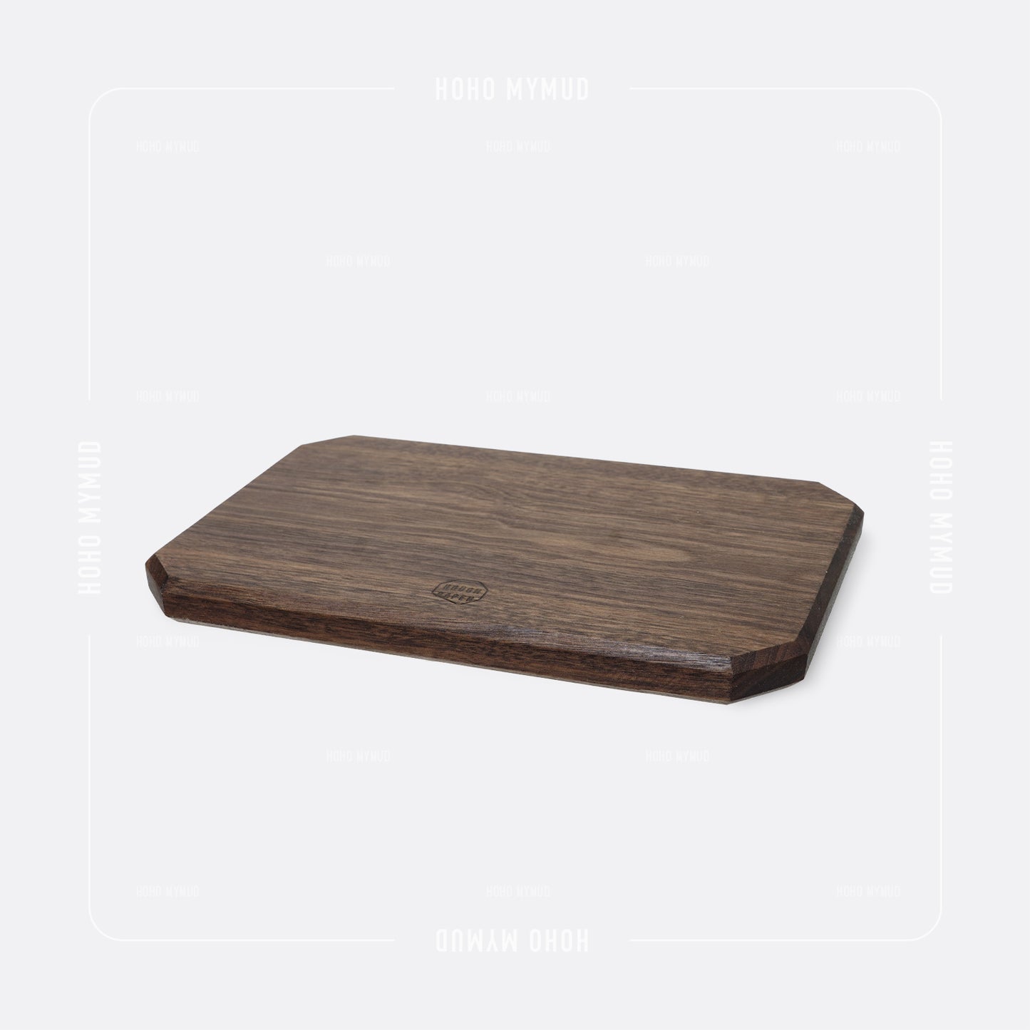 Rough Paper Wooden Cutting Board for Trangia Mess Tin 209 美國胡桃木製便攜砧板
