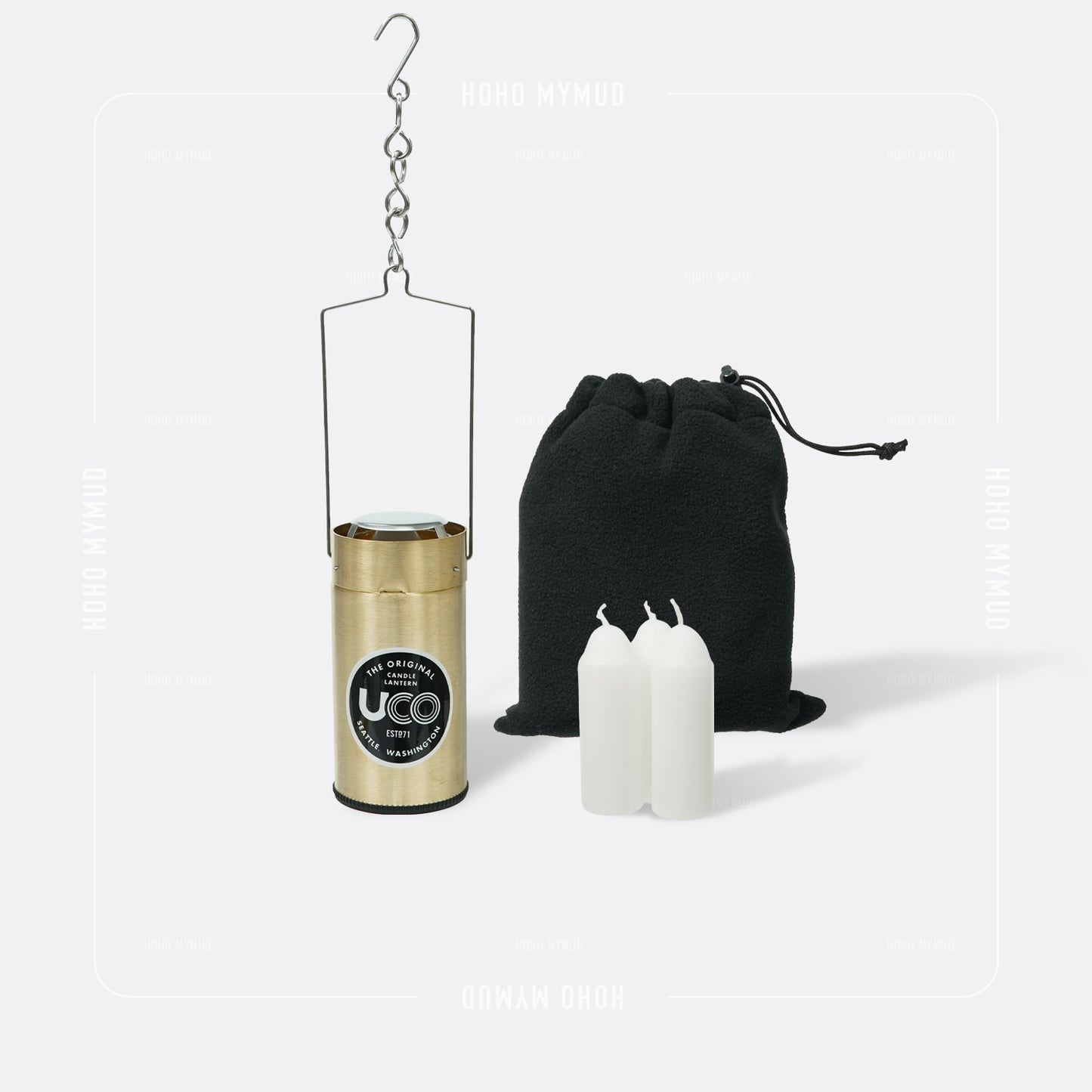 本月優惠 UCO CANDLE LANTERN - BRASS 黃銅蠟燭營燈 / 氣氛燈連收納袋