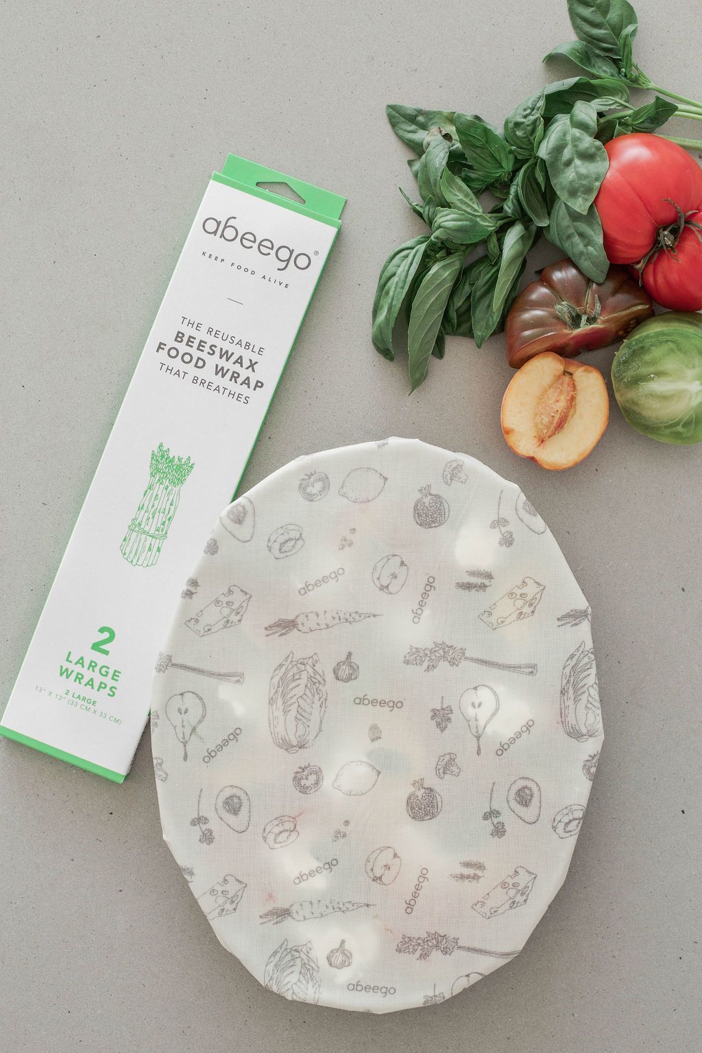 清貨優惠 abeego 3 VARIETY FOOD WRAPS 環保蜜蠟保鮮布