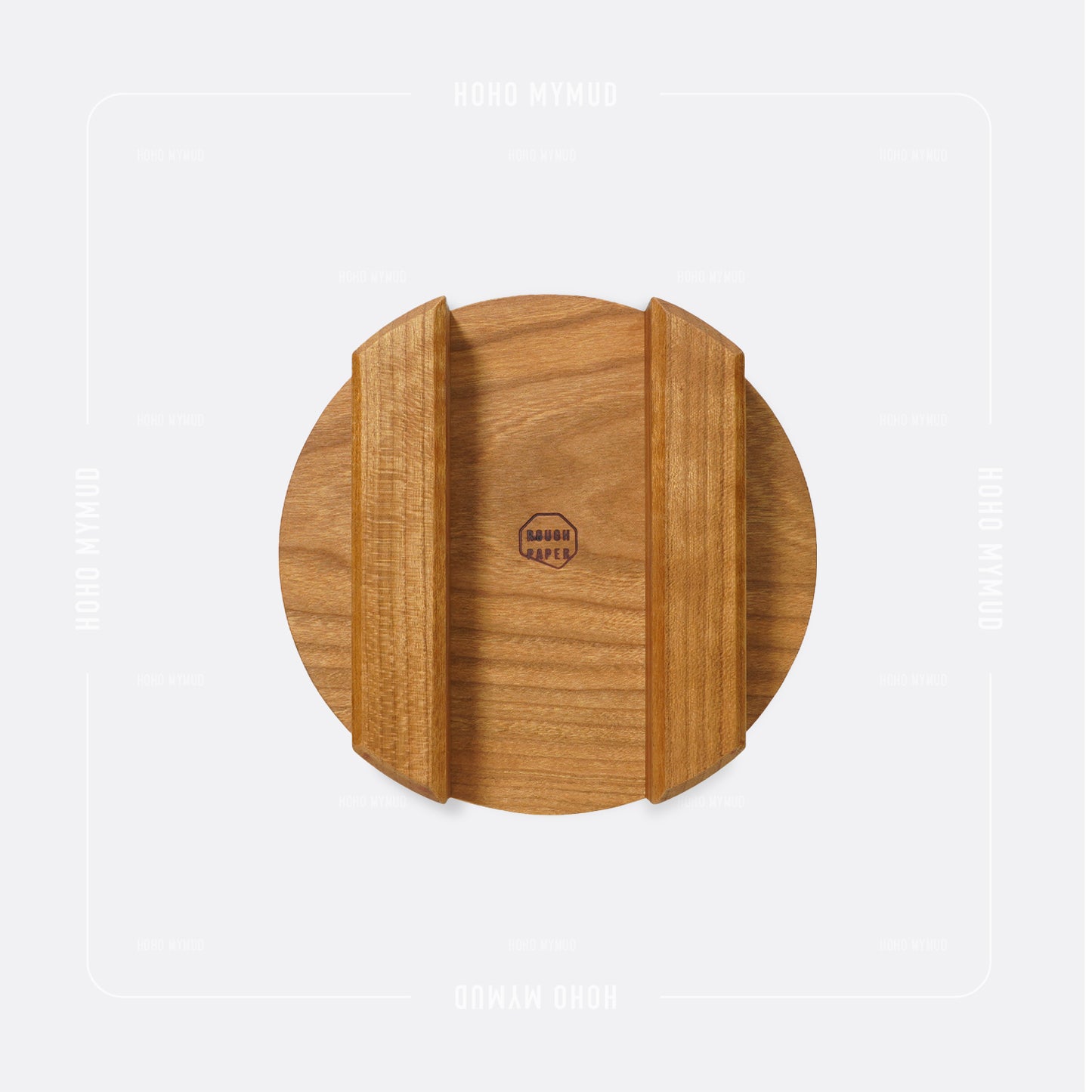 Rough Paper Cherry Wood Lid for Sierra Cup 480 / 600 美國櫻桃木製釜蓋