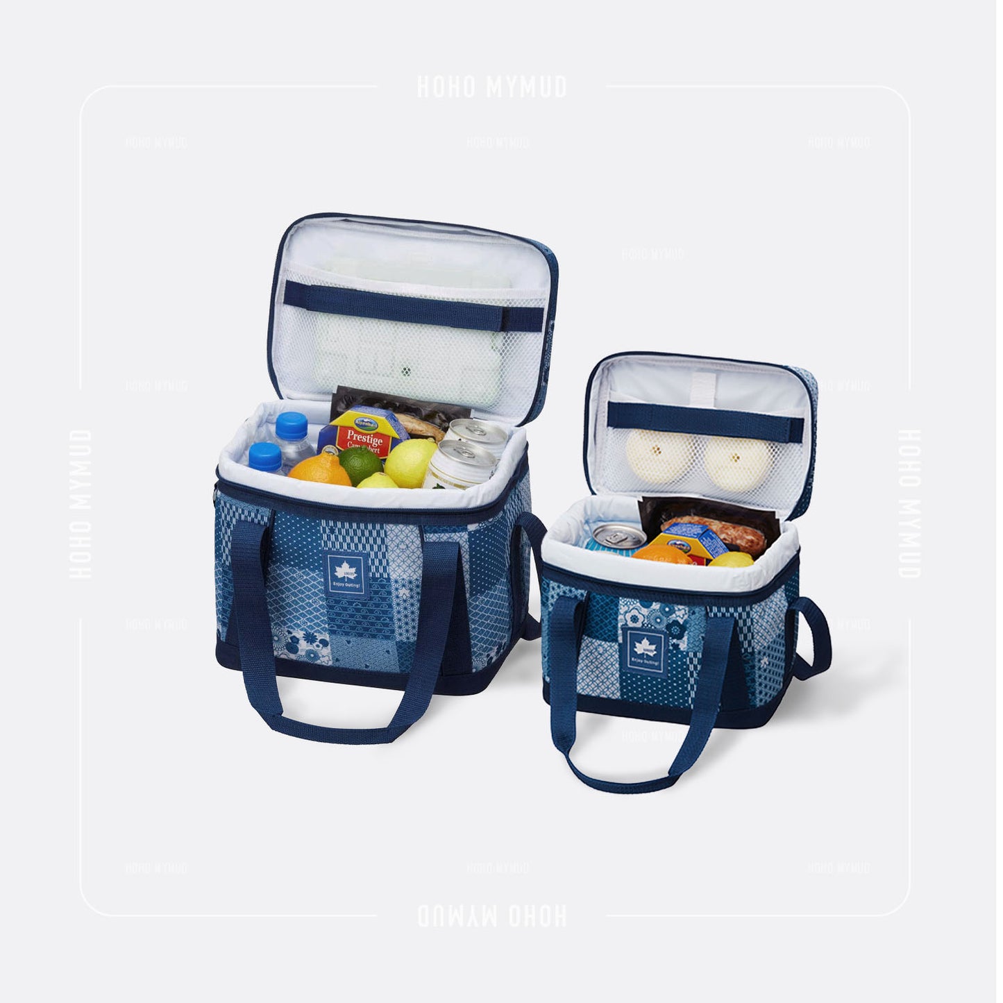 Logos Soft Cooler 抗菌可摺疊手提 / 斜揹保冷袋