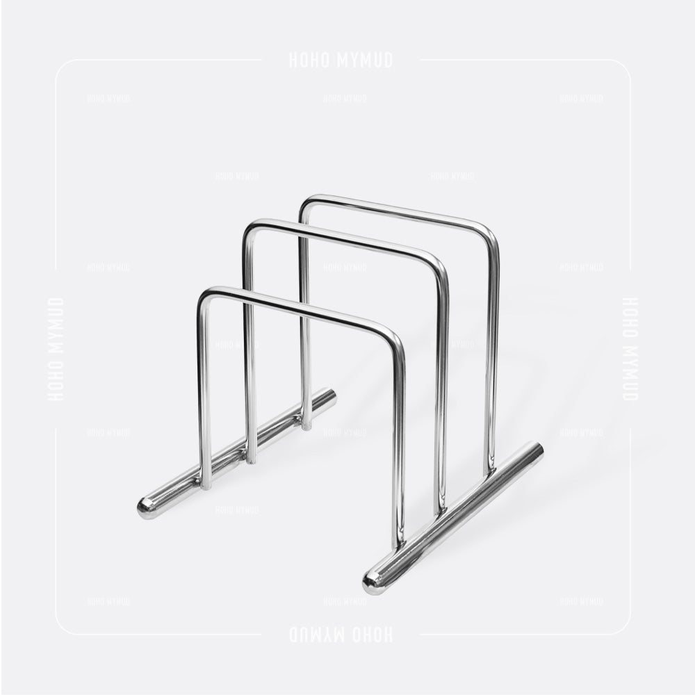 Stainless Cutting Board Stand 日本製不鏽鋼砧板架 2枚用