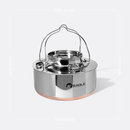 本月優惠|Eagle Products Campfire Kettle 1.5 L 挪威製造銅底不鏽鋼水煲 / 茶煲