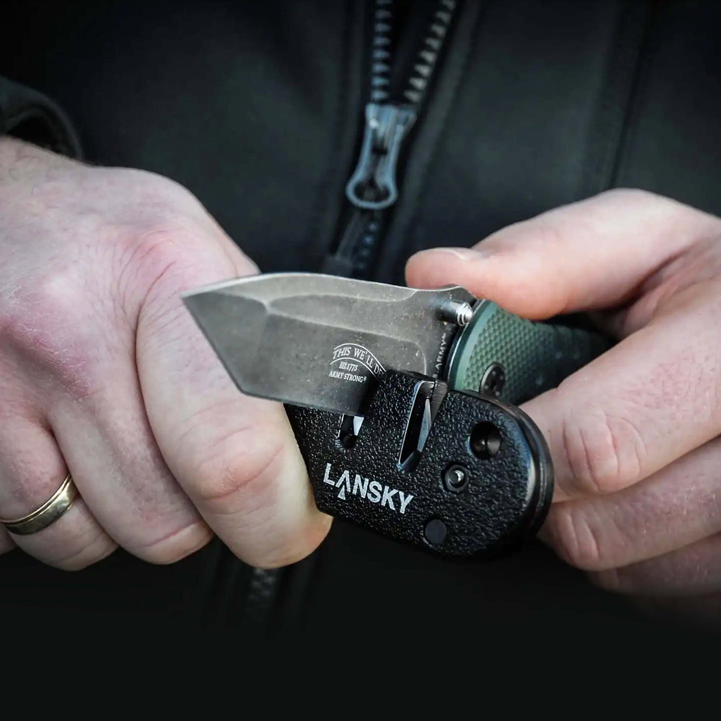 Lansky BladeMedic Knife Sharpener 四合一輕巧磨刀工具組