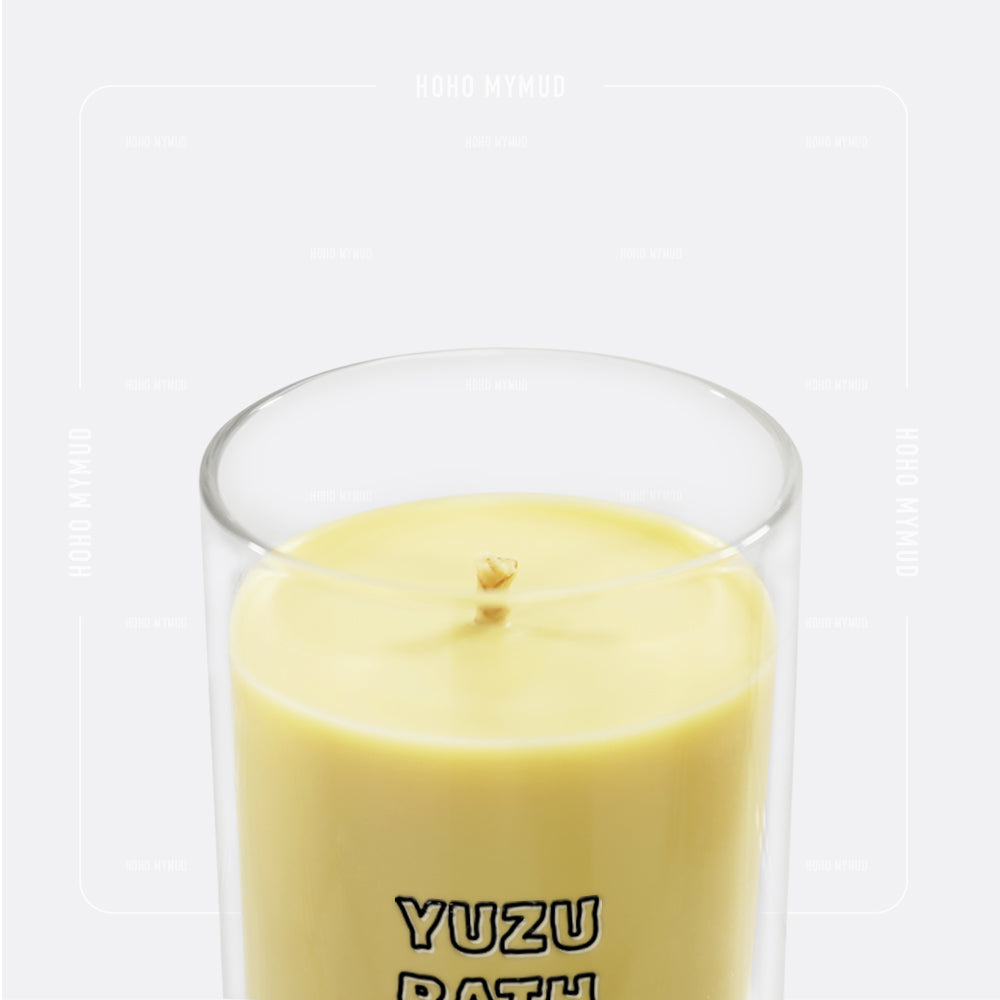 No.5 YUZU BATH 柚子森林浴｜天然香薰蜜蠟蠟燭 Natural Scented Beewaxs Candle