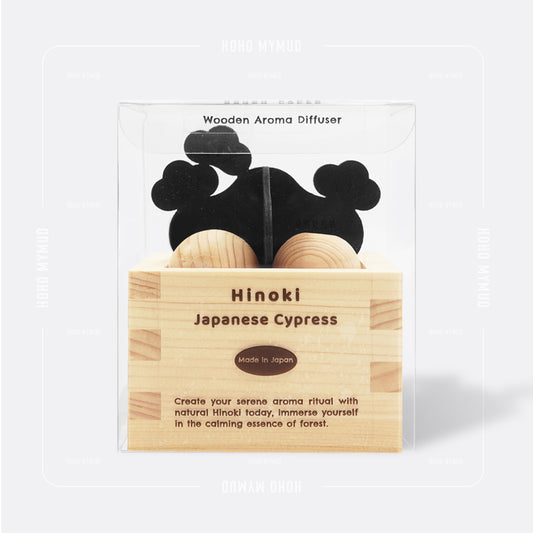 天然日本檜木球擴香盒｜無火不插電 Hinoki Wood Box Aroma Diffuser