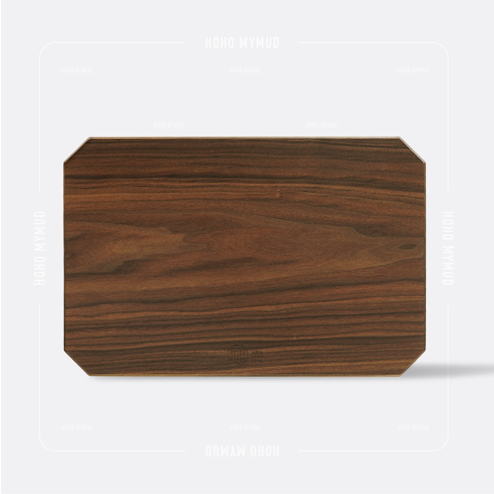 single-piece black walnut cutting board 黑胡桃木砧板｜原木無拼接
