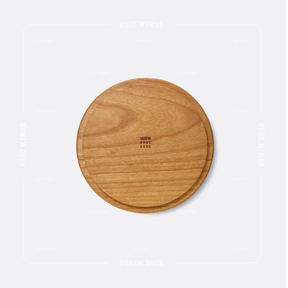 Rough Paper Cherry Wood Lid for Sierra Cup 480 / 600 American Cherry Wood Kettle Lid