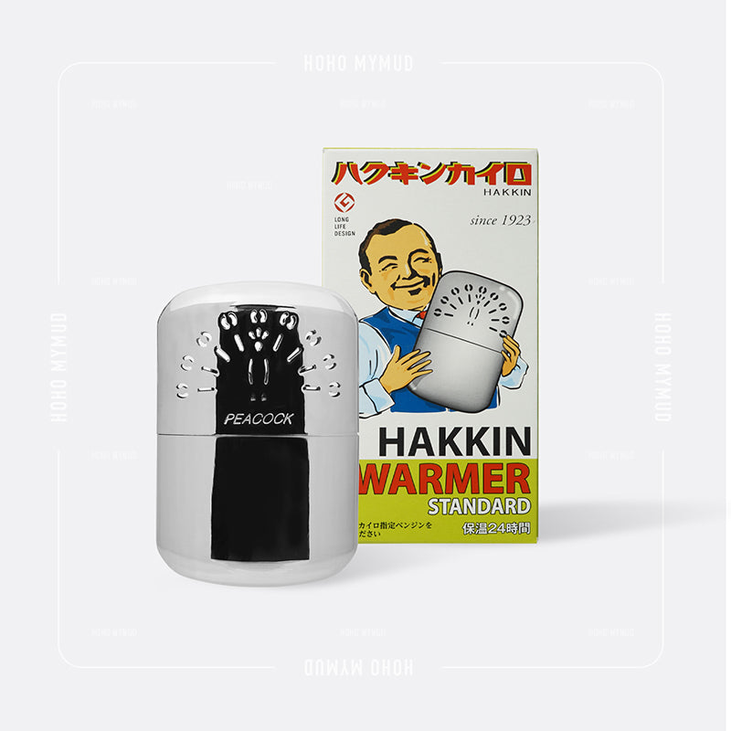 日本製 HAKKIN PEACOCK 孔雀牌白金懷爐 standard 24小時